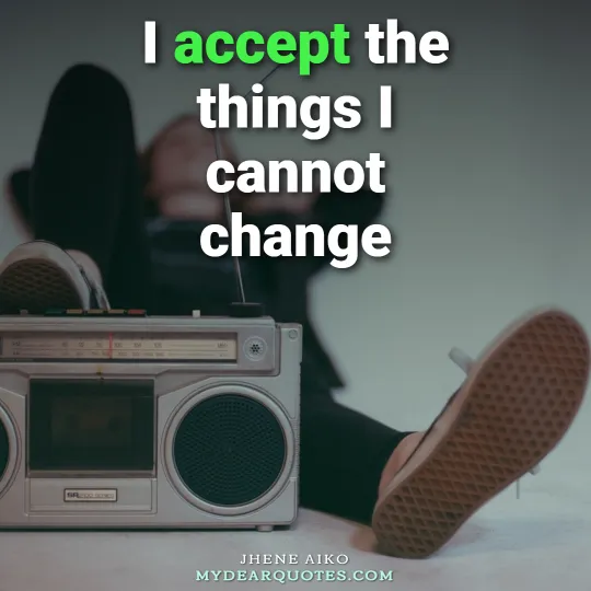 quote about accepthing