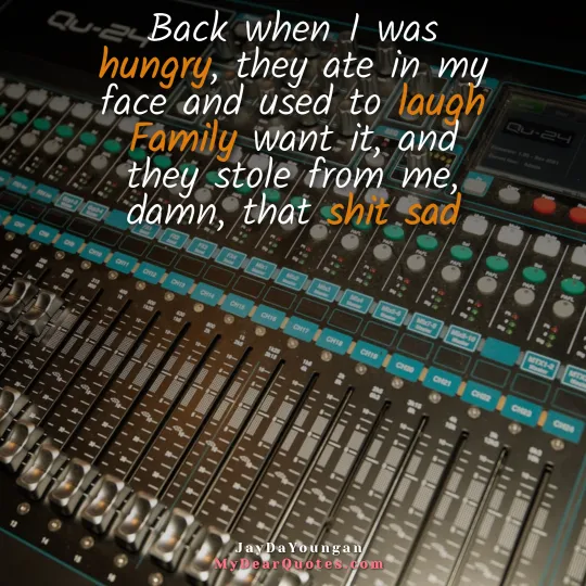 when i was hungry quote