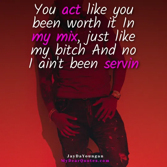 lyric from rap song